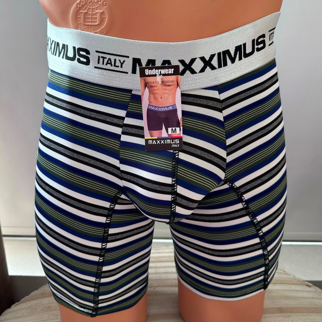 6 Boxer Microfibra Lycra MULTIDISEÑOS + REGALO!🎁