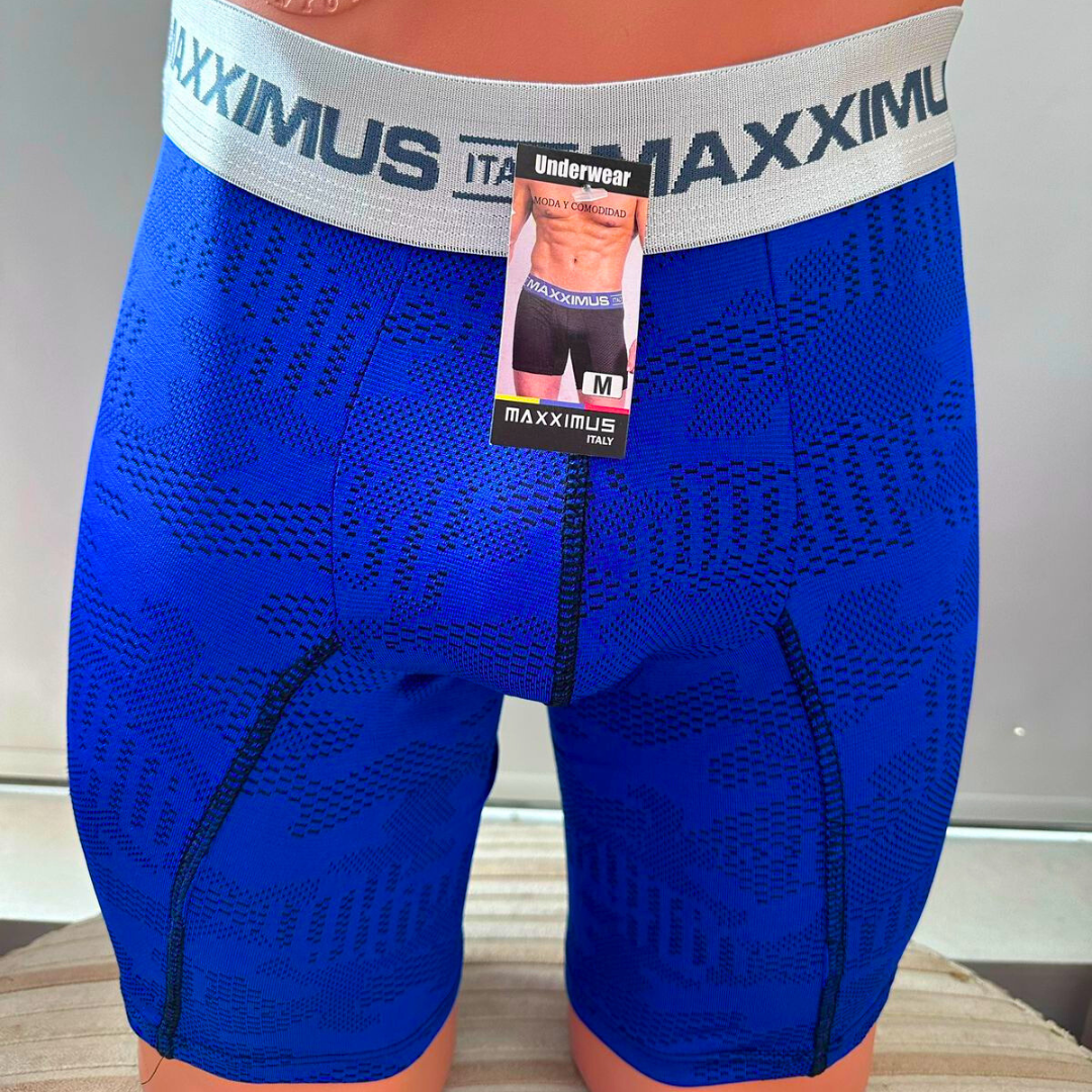 6 Boxer Microfibra Lycra MULTIDISEÑOS + REGALO!🎁