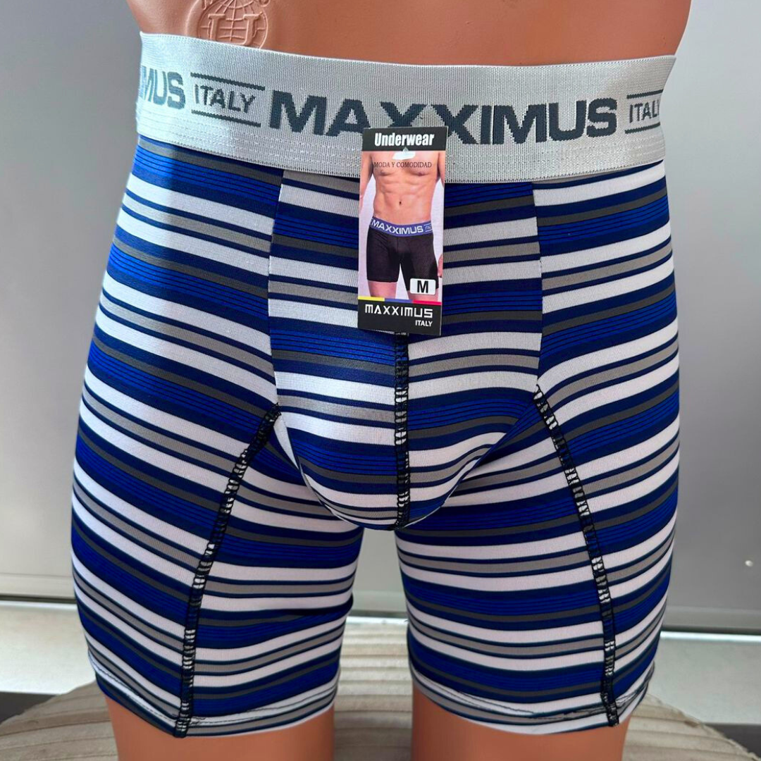 6 Boxer Microfibra Lycra MULTIDISEÑOS + REGALO!🎁