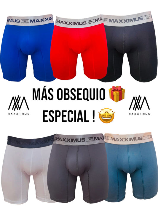 Pack x12 BOXER Algodón Lycra + REGALO!🎁