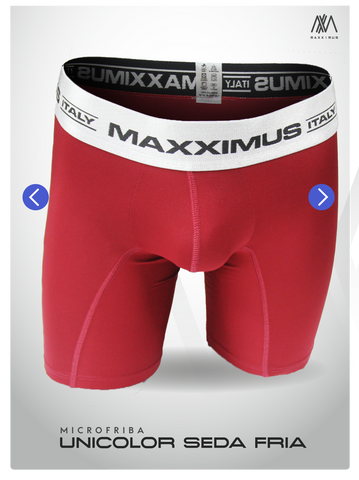 12 Boxer Microfibra Lycra Unicolor + REGALO!🎁